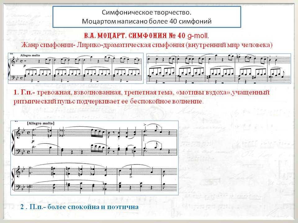 Название симфонических произведений. Моцарт 40-я симфония. Симфонии Моцарта. Творчество Моцарта. Симфонические произведения Моцарта.