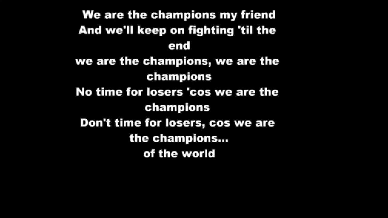 We are the champions - queen - текст песни и перевод слов, слушать онлайн бесплатно | t4k