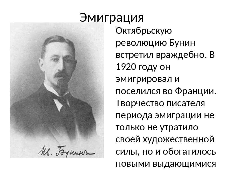 1920 бунин эмигрировал. Бунин 1920.