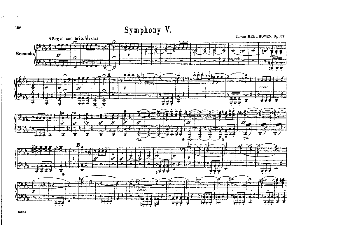 Бетховен номер 5 1 часть