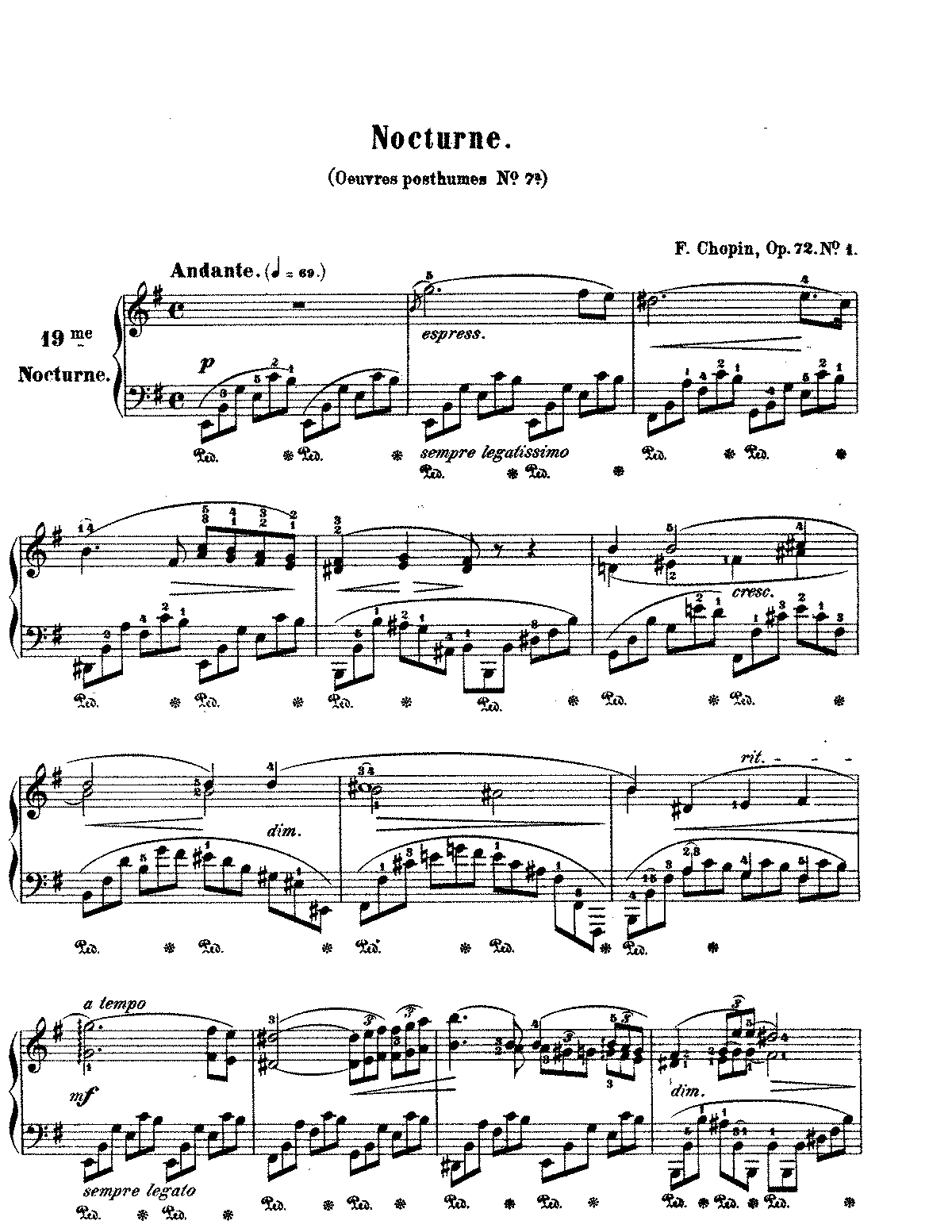 Шопен. два ноктюрна op. 27 (nocturnes, op. 27) | belcanto.ru